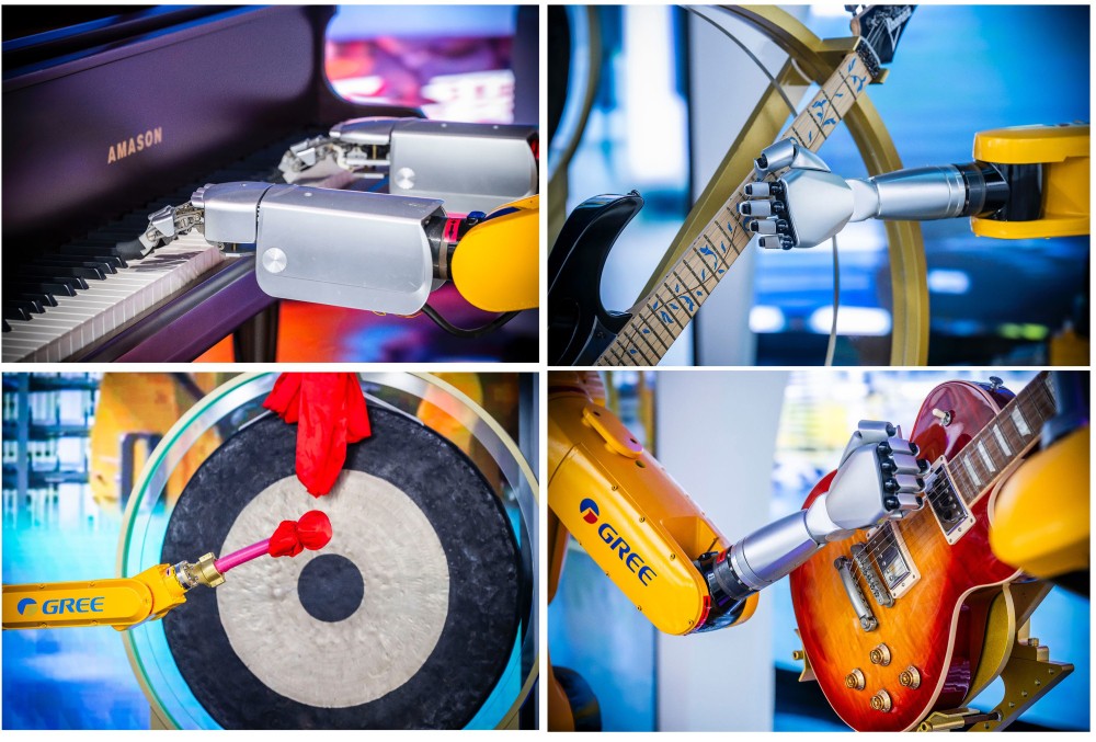 1761133844483419.jpg 朱泽辉-格力的智能音乐演绎(珠海格力电器总部展厅,多台机械臂化身“音乐艺术家”).jpg